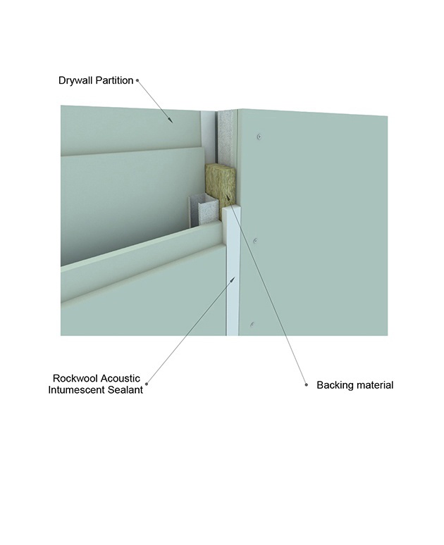 Firestop Acoustic Intumescent Sealant ROCKWOOL BIM MODEL searcher