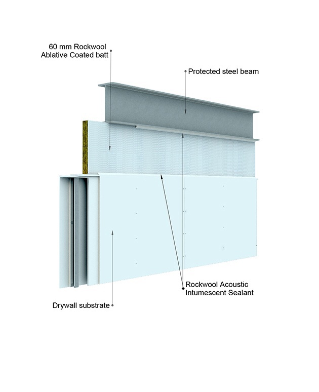 Firestop Acoustic Intumescent Sealant ROCKWOOL BIM MODEL searcher