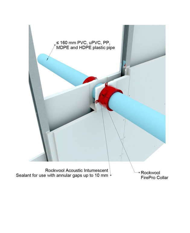 Firestop Acoustic Intumescent Sealant ROCKWOOL BIM MODEL searcher